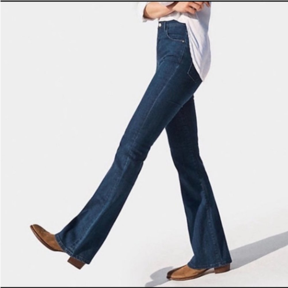 Anthro bootcut / kitten flare jeans